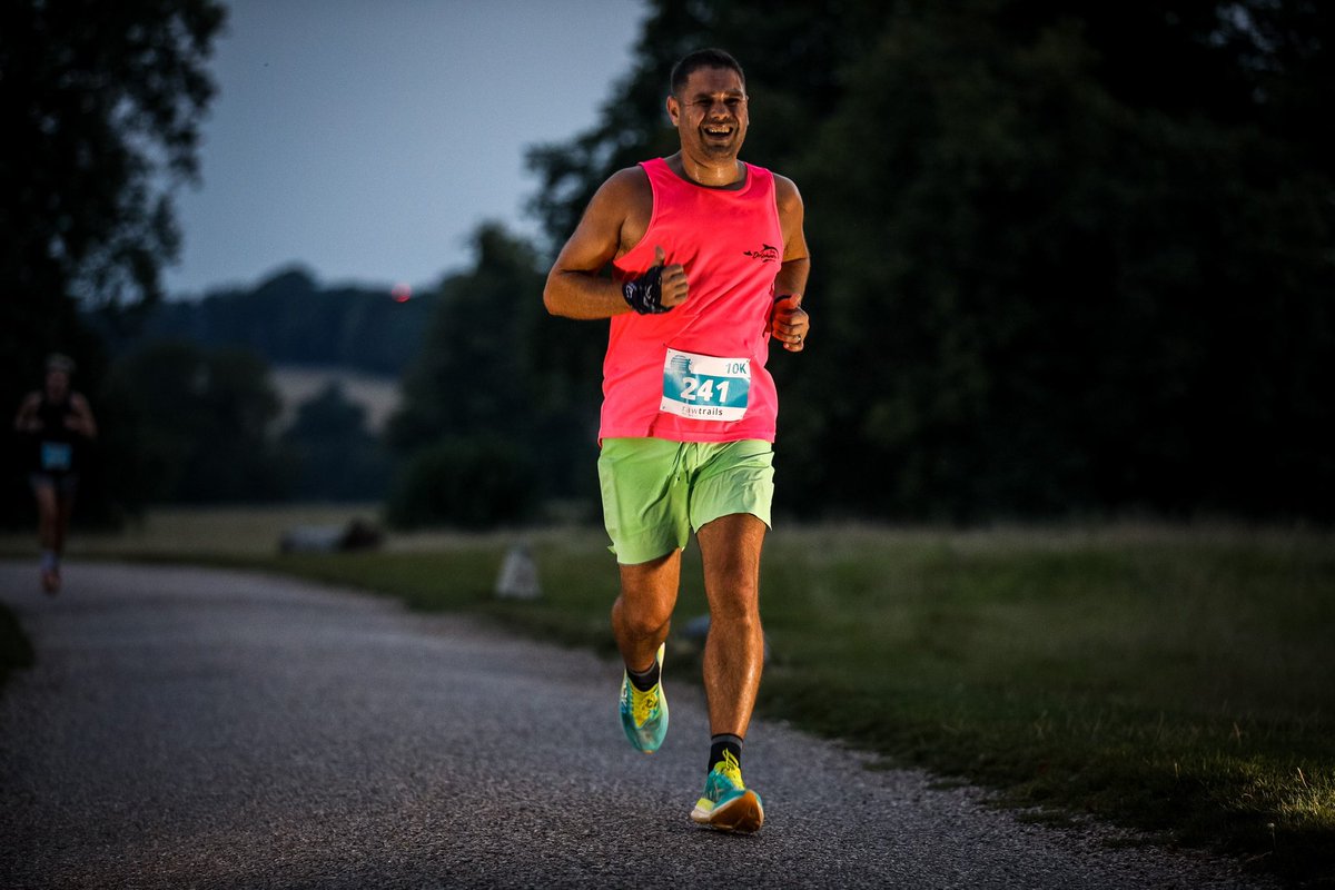 So kids… 10k night race, followed by Park Run, followed by a 10 mile race… this kid is done for the week #run #hoka