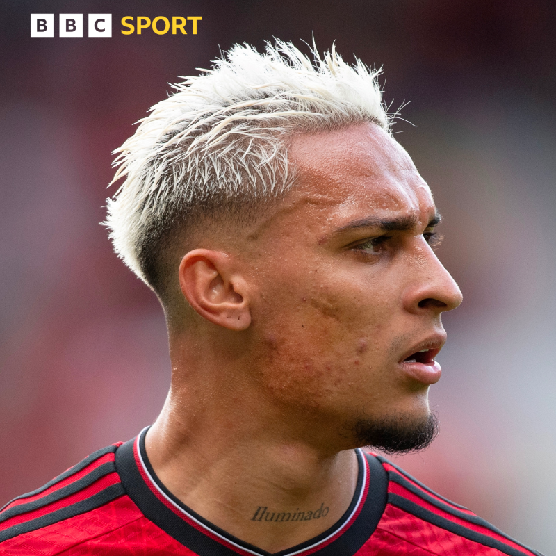 BBCSport's tweet photo. Man Utd winger Antony has agreed to delay his return to the club "to address allegations" of assault made against him.

#BBCFootball