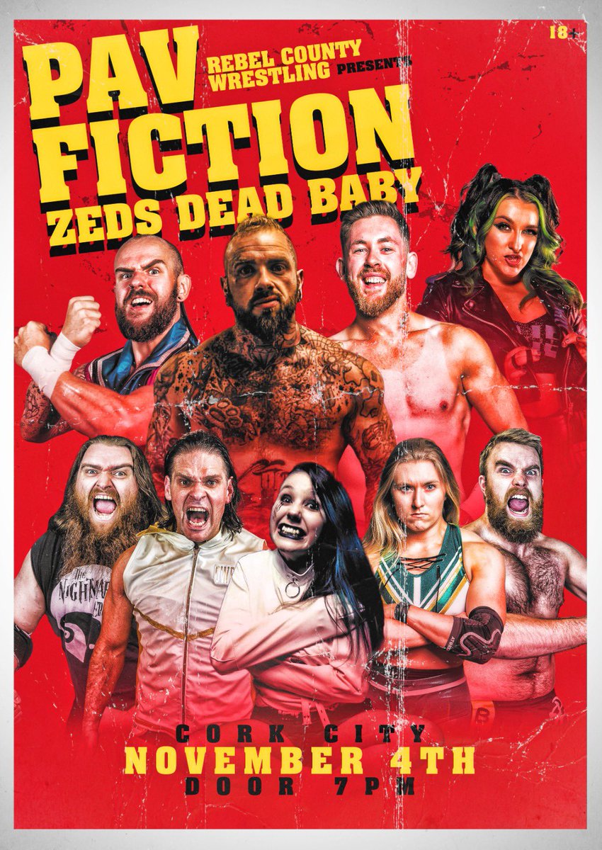 RCWrasslin's tweet image. Two big announcements coming out of last nights event.

✌🏻November 4th we bring RCW to the Pav. 
Featuring @Robbie_X_ , @DaniLuna_pro , the RCW tag champs The Bearded Beauties &amp;amp; the RCW Champion @OwenYourDestiny 

🔥Then on Dec 4th @TheEricYoung debuts in the Rebel County!!