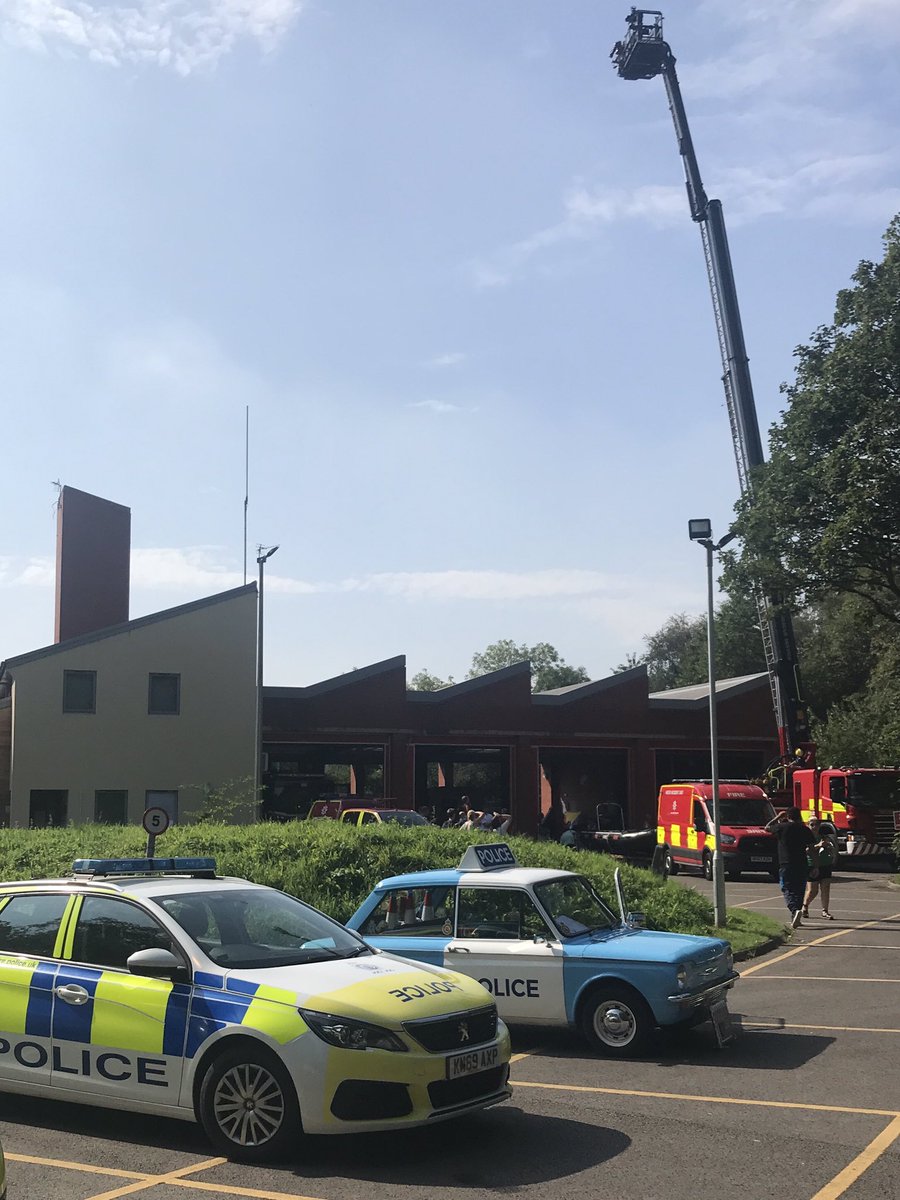 Yesterday on #EmergencyServicesDay we were at @BirchwoodFS for their open day @CheshireFire @CheshireCFO supporting #Birchwood @cheshirepolice showing the community what our services do 365 days of the year #bluelightfamily