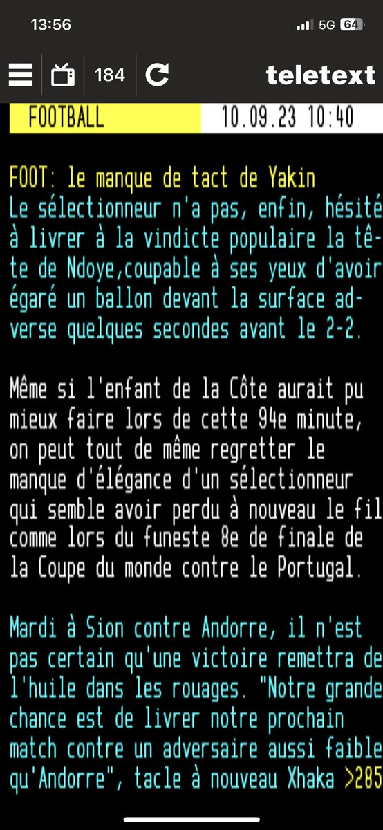 C’est facile de montrer du doigt un (jeune) joueur alors que c’est tout son système de jeu et sa gestion d’équipe qui sont défaillants!