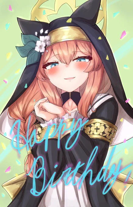 #ブルアカ #ブルーアーカイブ#伊落マリー生誕祭おめでとうマリー...!!!!!!!!!!!!! 