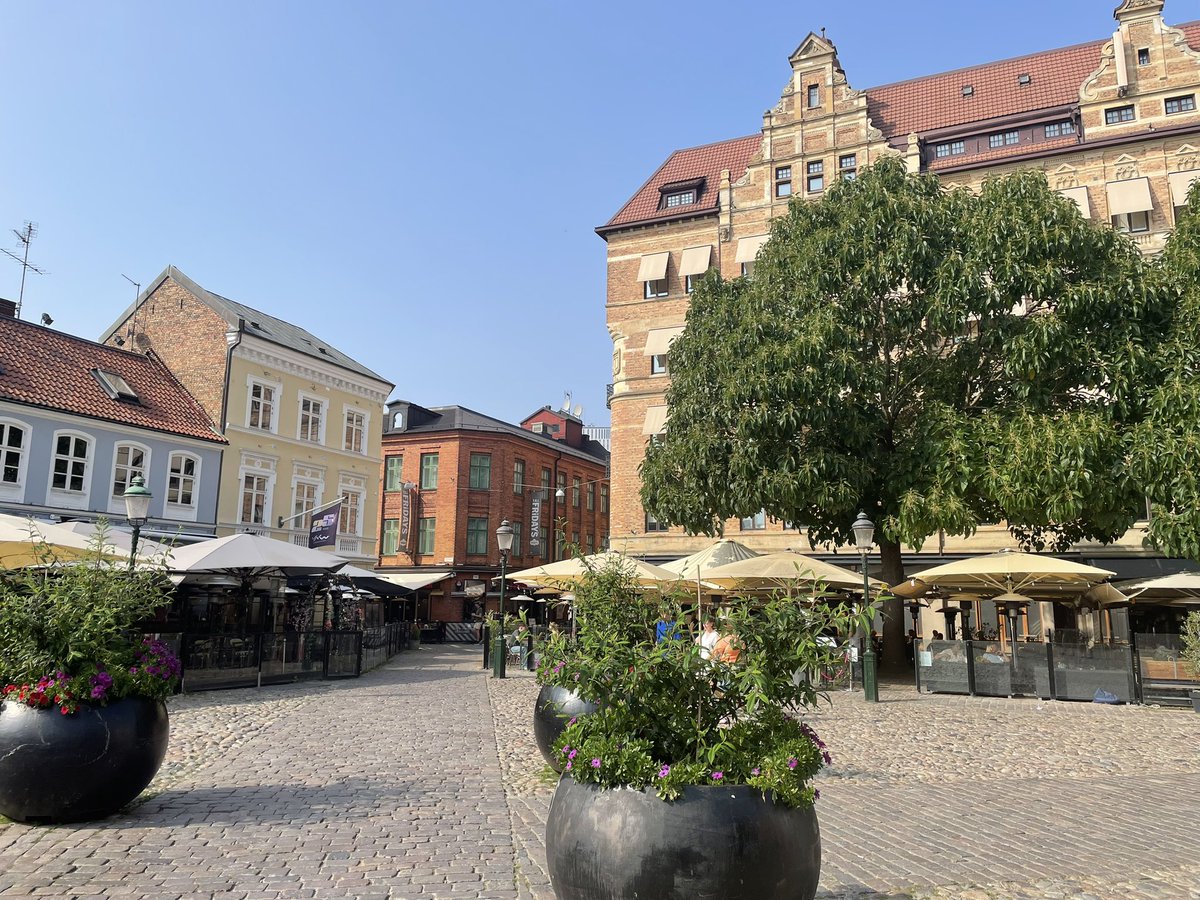 Today in Malmö (Sweden). Ready for the <a href="/eumetsat/">EUMETSAT</a> conference tomorrow. #EMSC2023