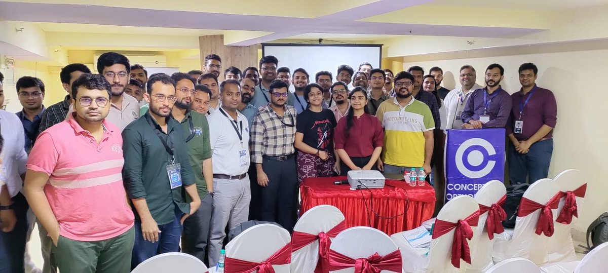 ConceptualOrtho's tweet photo. We are in MUMBAI ❤️

Highlights of Day 2

CO Trauma Foundation Course
@ Aamchi Mumbai ❤️

Keep following @Conceptualorthopedics for regular updates

#ConceptualOrthopedics #EducationMatters #Cotraumacourse #amchimumbai #econceptual #offlineclasses #doctor #orthoplatform https://t.co/pf9G8AeMV8