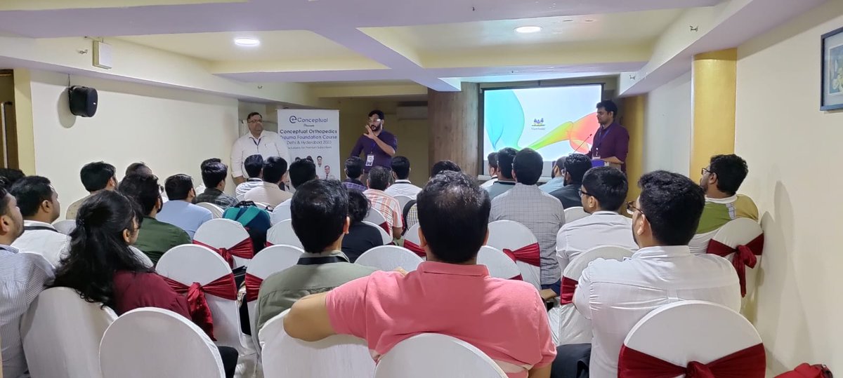 ConceptualOrtho's tweet photo. We are in MUMBAI ❤️

Highlights of Day 2

CO Trauma Foundation Course
@ Aamchi Mumbai ❤️

Keep following @Conceptualorthopedics for regular updates

#ConceptualOrthopedics #EducationMatters #Cotraumacourse #amchimumbai #econceptual #offlineclasses #doctor #orthoplatform https://t.co/pf9G8AeMV8