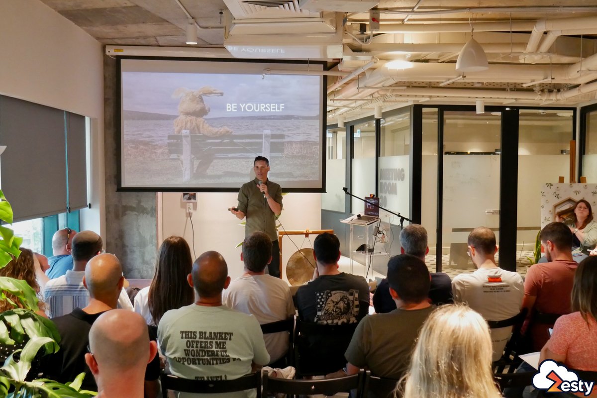 zesty_co's tweet photo. Last week, we hosted a #workshop for our #Zesters led by Master Storyteller & Communication Strategist, Lior Shoham, where he dived deep into the art of effective #communication, including how to craft compelling narratives, capture attention, and make an impact. ๐๐ฌ
#Zesty https://t.co/ia754TgTVY