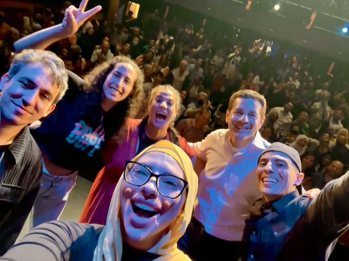 Thanks Boston!! Standing ovation after the first sold out show as part of the 20th anniversary tour of the NY Arab American Comedy Festival.