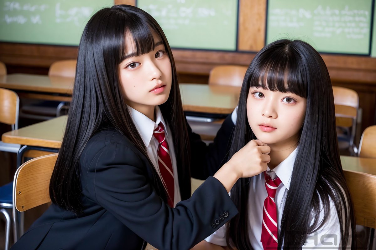 AIHairF's tweet image. ロングヘア学園
#BRAV6