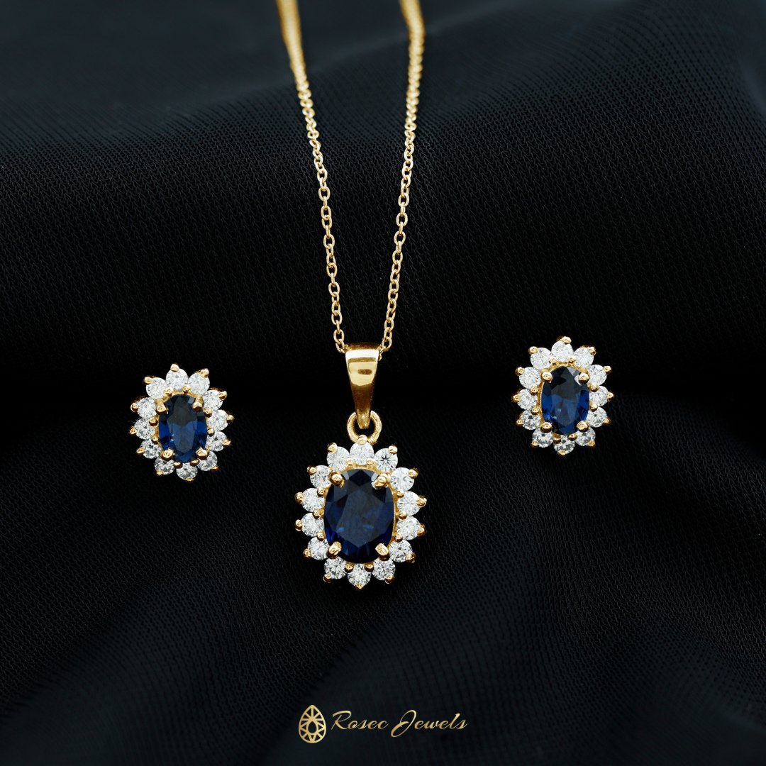 JewelsRosec's tweet photo. Sapphire Dreams: Created Blue Sapphire Halo Pendant &amp; Earring Set 💙✨

https://t.co/AedB0boELf 

 #Createdbluesapphirependant #sapphirependant #pendant #earringset #sapphirejewelry #moissanitependant #halopendant #earringsetforwomen #ovalcutpendant https://t.co/k1LnqssKfV