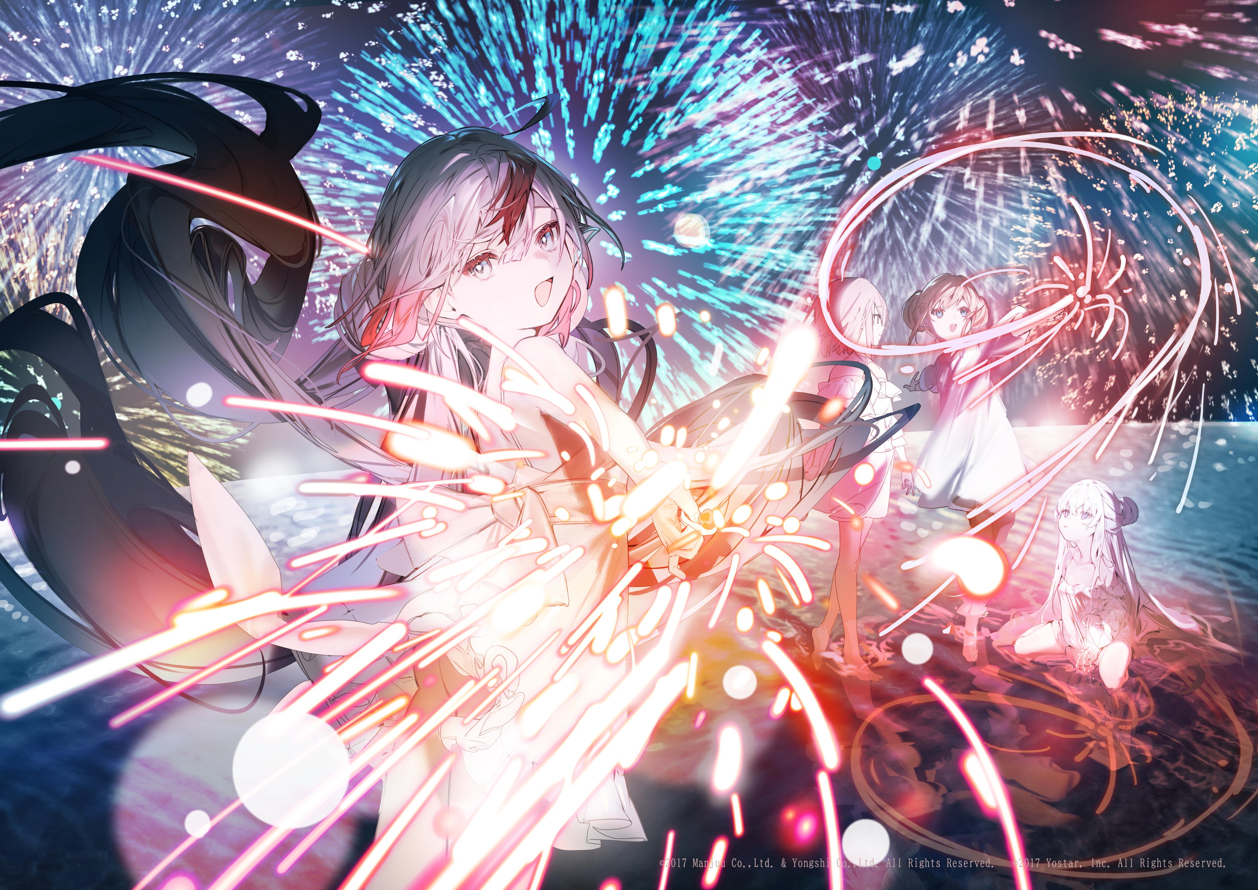 アズールレーン　2周年記念描きおろし　複製原画　B2 アズールレーン 2周年記念描きおろし 複製原画 B2 - メルカリ