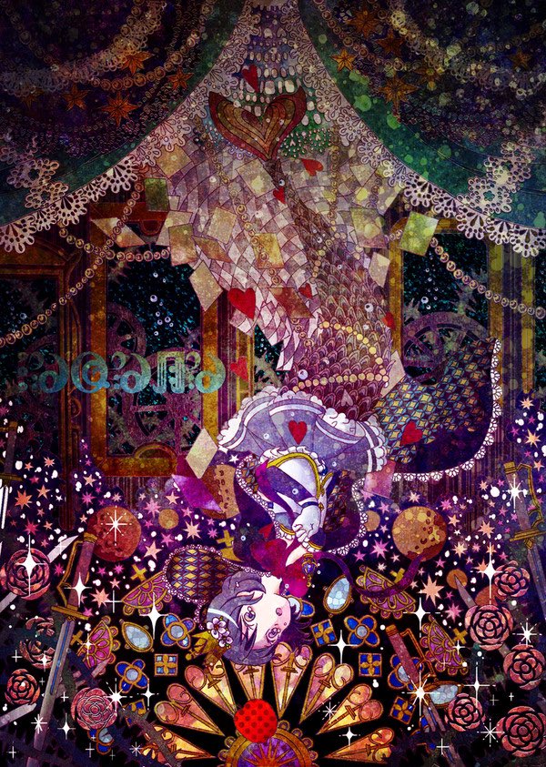 まどマギ「まどマギ新作おめでたいので学生の頃にヒーヒー言いながら描いたまどマギ絵置いておき」|ひよい⛩春例い-33abのイラスト