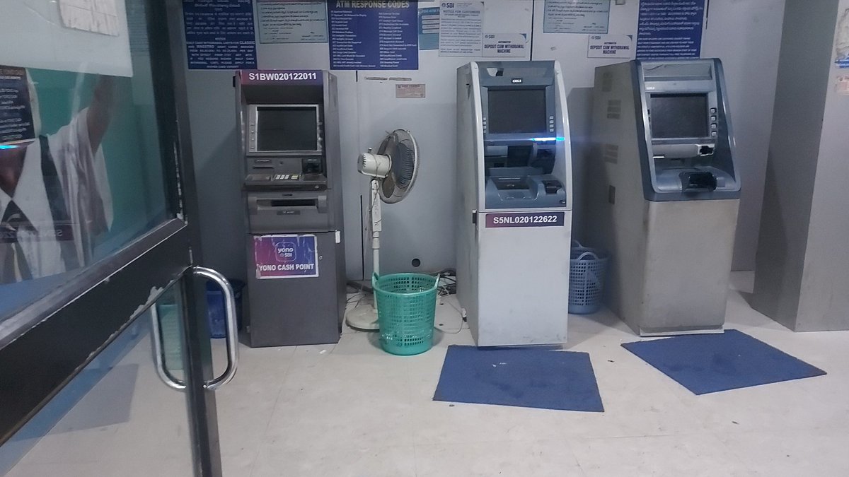 In Adilabad District frequently the CDMs are not working. Customers are facing lot of issue, It may lead to shifting to others banks as other banks are giving much facilities. <a href="/TheOfficialSBI/">State Bank of India</a> <a href="/SBI_FOUNDATION/">SBI Foundation</a>
