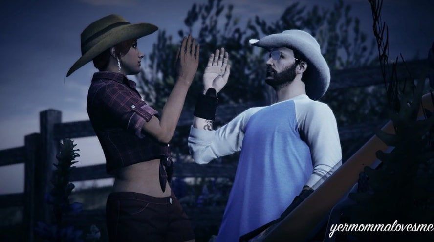 HOWDY!!!
#RockstarGames
#RockstarEditor
#GrandTheftAutoV
#VirtualPhotography
#funny
<a href="/Caramela_Sosa/">Lorena Sosa</a>
<a href="/yermommalovesme/">THE STONED COWBOY</a>
<a href="/YerMommasCrew/">YER MOMMAS SNAP CREW</a>