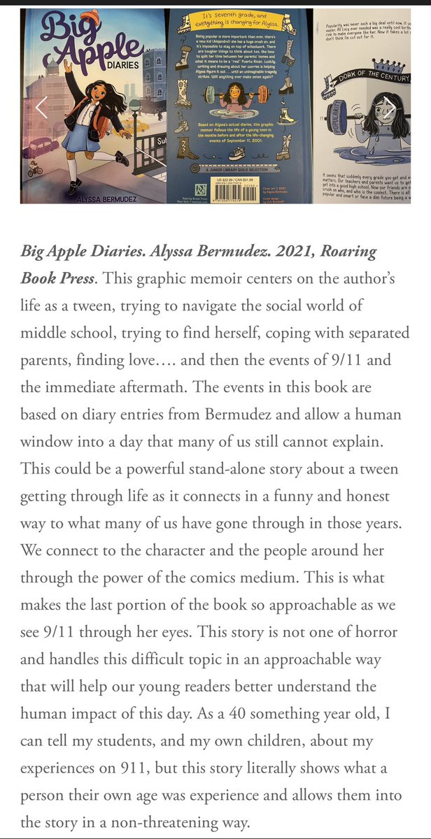 Tim Smyth soon @ALA Philly (@historycomics) on Twitter photo A powerful resource for learning about 9/11 on a personal level. <a href="/bermudezbahama/">Alyssa Bermudez - Big Apple Diaries!</a> A powerful resource for learning about 9/11 on a personal level. <a href="/bermudezbahama/">Alyssa Bermudez - Big Apple Diaries!</a>