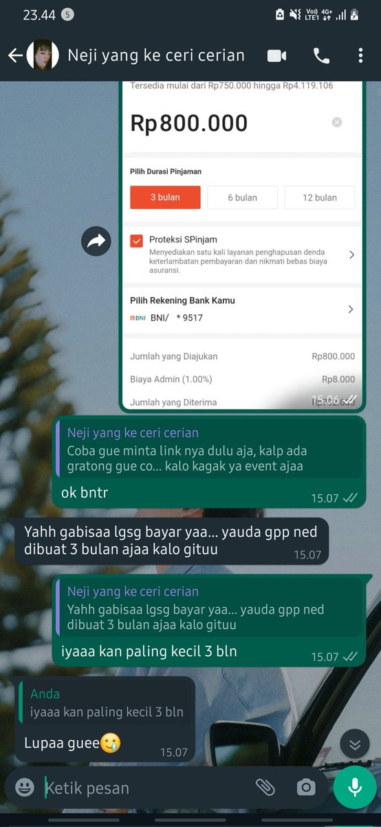irinhoo_'s tweet photo. meminjam akun spaypinjam selama 4 kali dengan total kerugian mencapai 4.621.078

apabila ada yang merasa bertemu dia di sekitar BANDUNG tlg beritahu agar tanggung jawab dan harap menghubungi orang tuanya sebelum saya bawa kasus ini ke pihak berwajib🥰🙏

mohon bantuannya🥺🙏 https://t.co/ACmEAWTuso