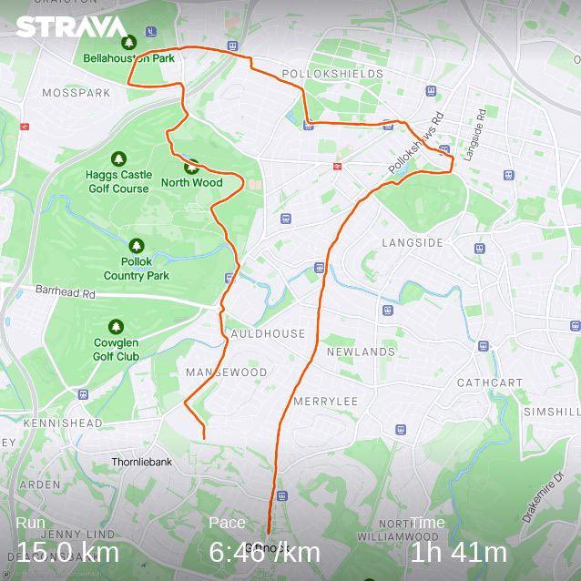 Caoimhe Walsh (@cwmakeslinks) on Twitter photo I’ve just ran 15km for my training to raise money for <a href="/NSPCC_Scotland/">NSPCC Scotland</a>
If you can have any money spare to donate please follow the link below 👇🏻
justgiving.com/fundraising/Ca… I’ve just ran 15km for my training to raise money for <a href="/NSPCC_Scotland/">NSPCC Scotland</a>
If you can have any money spare to donate please follow the link below 👇🏻
justgiving.com/fundraising/Ca…