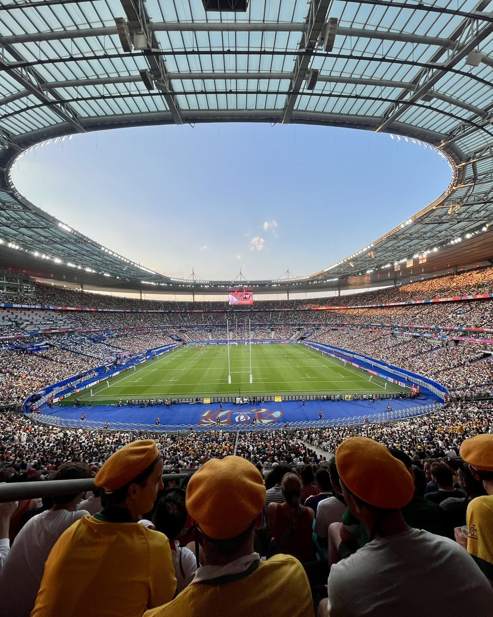 Sweltering opening weekend in Paris for the <a href="/rugbyworldcup/">Rugby World Cup</a> but incredibly fun nonetheless #goingtogemba
