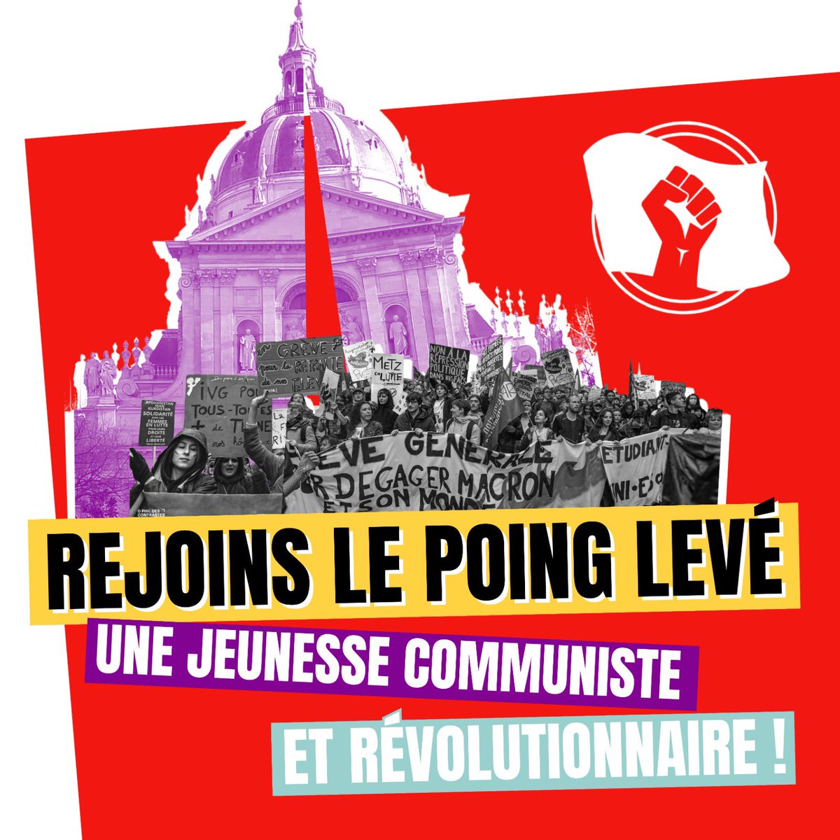 Le Poing Levé Paris 8 tweet media