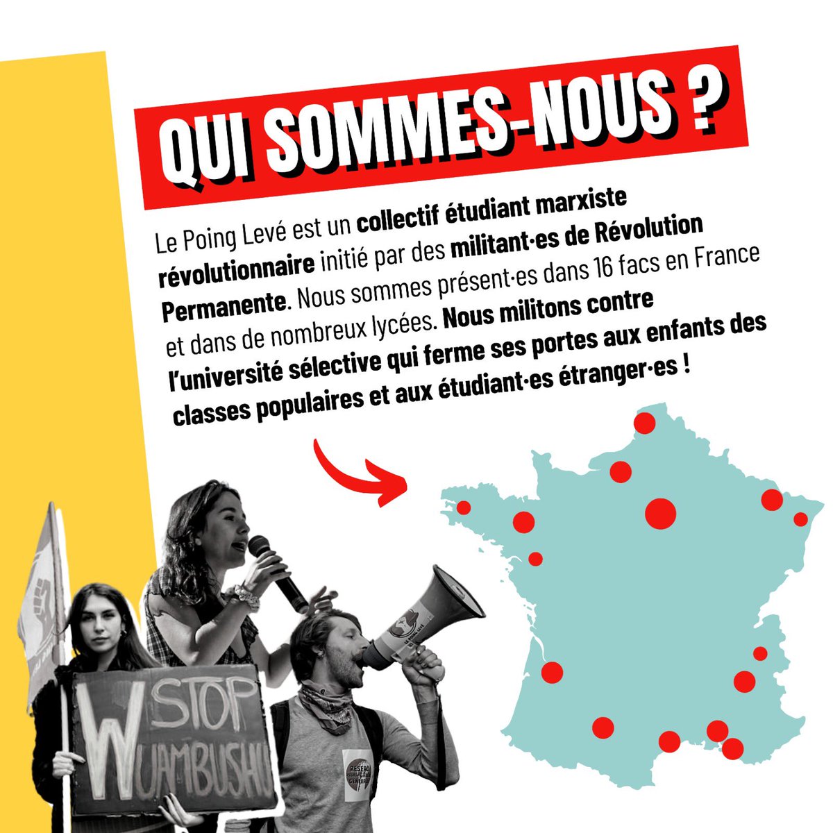 Le Poing Levé Paris 8 tweet media