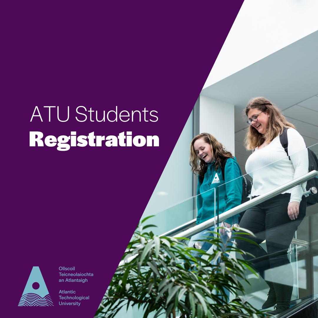 🚨 Due to technical difficulties with the externally supported online registration system used by ATU & some other universities, the online registration portal is down. The external service provider is working to resolve the issue. We will update our social media when it is fixed