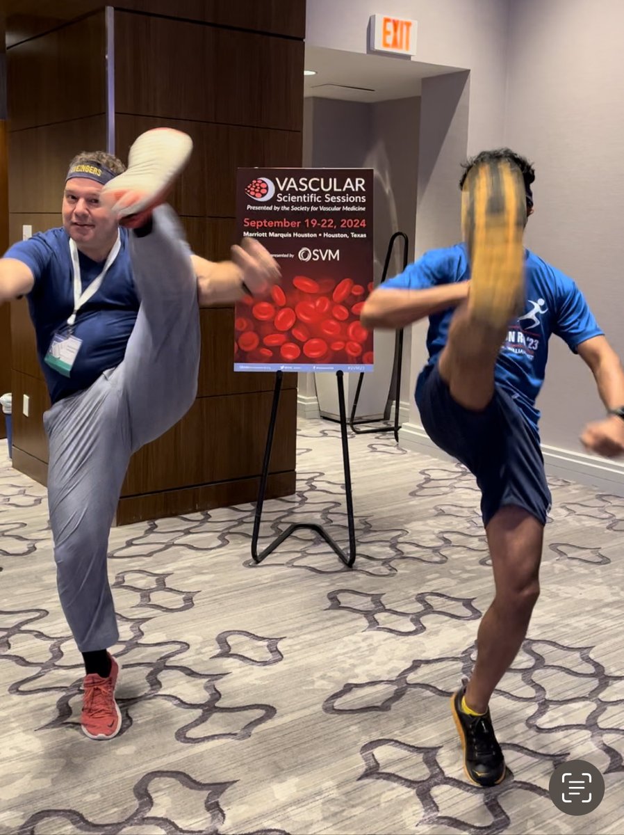 2Scottish's tweet photo. The vascular medicine avengers can run and still show up to work on the weekend. @YogenKanthi @SVM_tweets @ccfvascmed #SVM20 https://t.co/RdaVp0T7SB