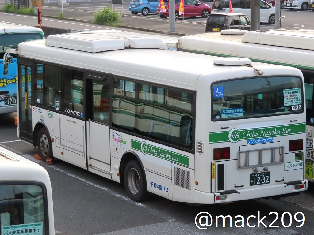 千葉内陸バス（千葉230あ 12-32／社番:1232） 元：京成タウンバス T032