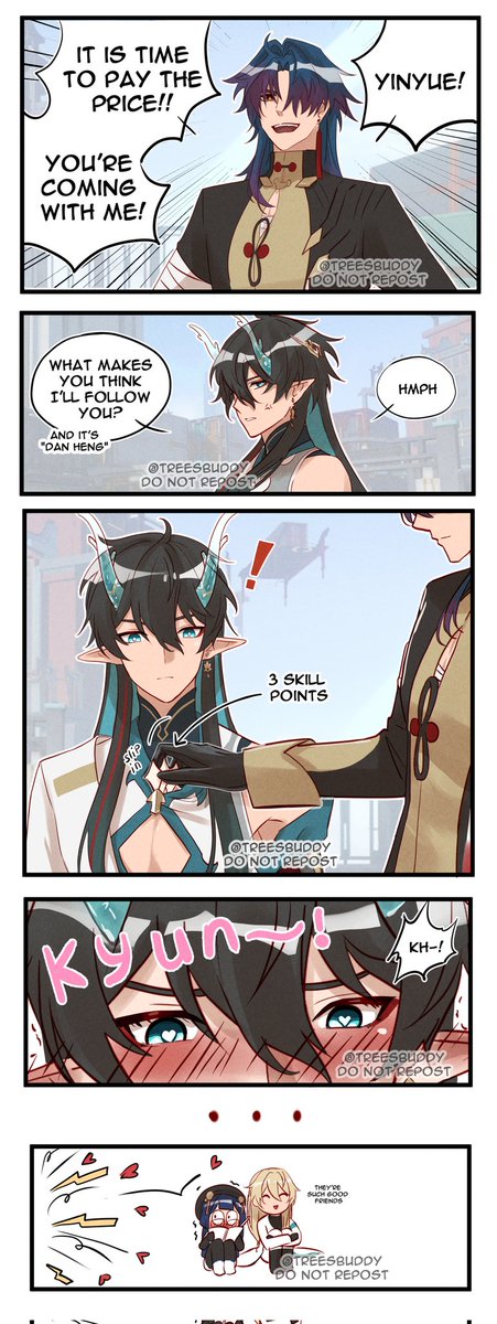 Headcanon of my team's sp management

#HonkaiStarRail #RenHeng #刃恒