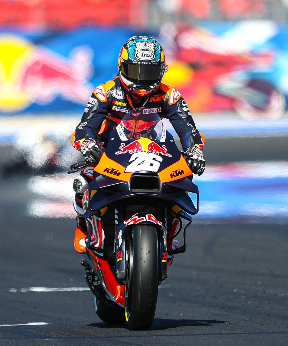 Dani Pedrosa this weekend:

- P5 in Qualifying
- P4 in the Sprint Race
- P4 in the Grand Prix

Alien 👽