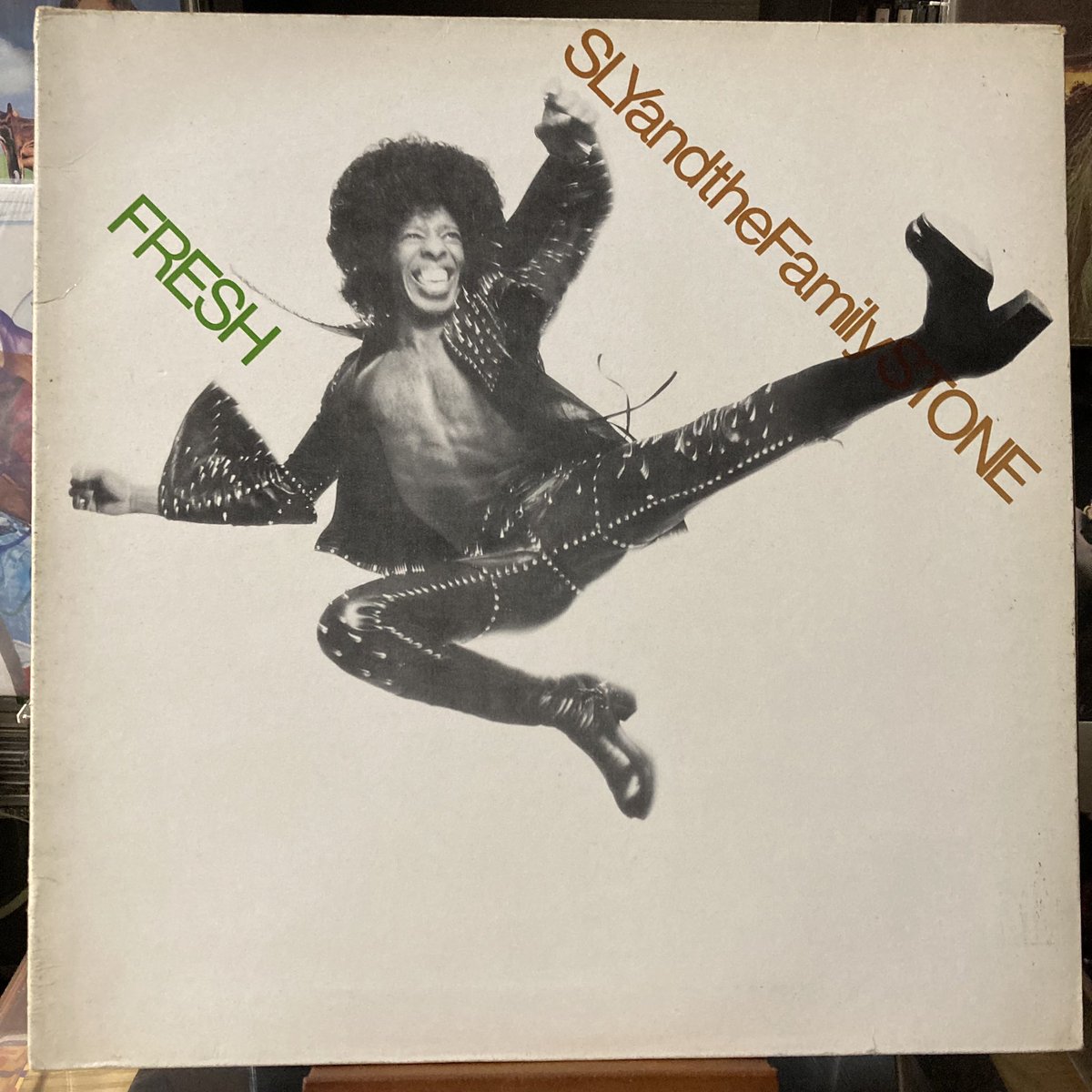 Sly And The Family Stone/Fresh

#nowplaying 
#vinyl #records #recordcollection
#cds #cdcollection
#slyandthefamilystone