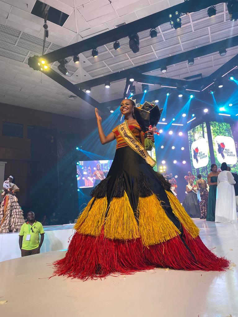 Yesterday,I attended the Miss Tourism Uganda 2023 11th edition finale at Serena Conference Centre Kampala,which was celebrated under the theme 'Greening Tourism”.Miss Nabukonde Kiyayi Ruokaya from Eastern Uganda emerged as Miss Tourism Uganda 2023.@MoICT_Ug @MTWAUganda