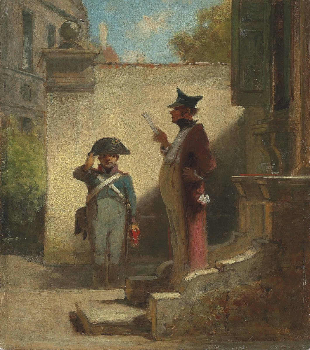 #Sommer2023
'Der Platzkommandant' von Carl Spitzweg (geb. 1808 in München; gest. 1885 ebenda)
#art