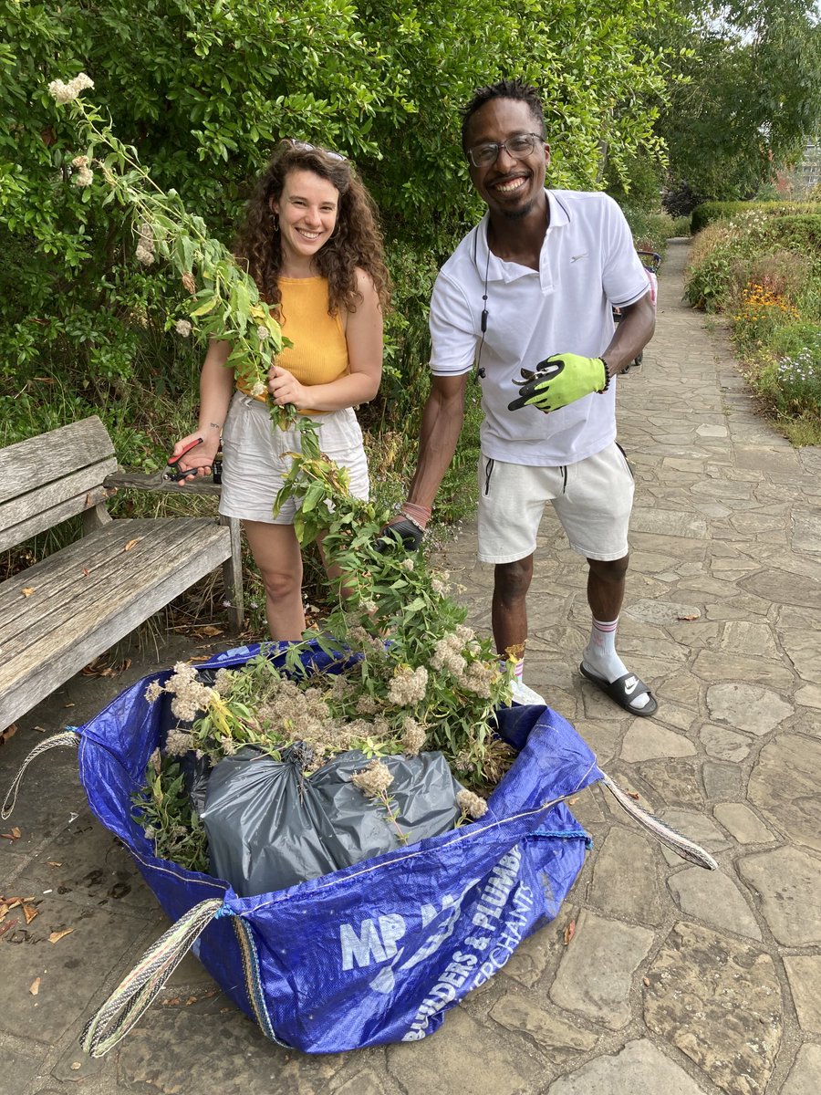 KenParkFriends's tweet photo. Not as hot as we expected, and we’re making new friends in the Flower Garden!
Come on over to the park and join us there - we’ll be here until 4 today (Sunday Sept 10)
#volunteer #gardening #fokp #kenningtonpark https://t.co/vc4LEKwF0r