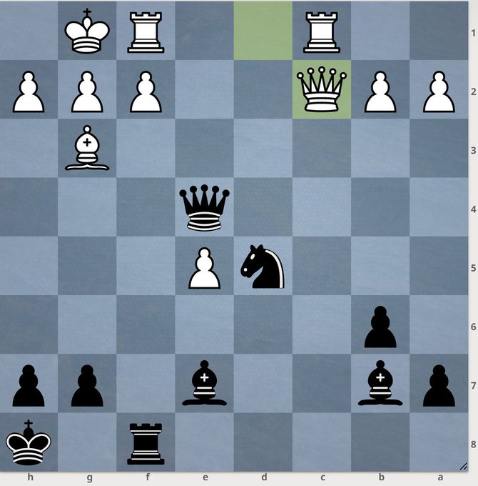 lichess.org on X: Your turn! Black to move and win, can you find