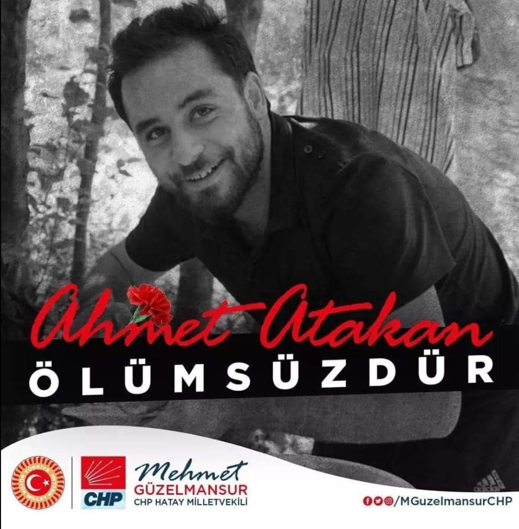 AHMET ATAKAN ÖLÜMSÜZDÜR

Aramızdan ayrılışının 10. yıl dönümünde seni özlemle anıyoruz. Mücadeleni mücadelemizde büyüteceğiz. Hiç bir şey unutulmadı, unutulmayacak. Unutursak yüreğimiz kurusun.

#AhmetAtakan
