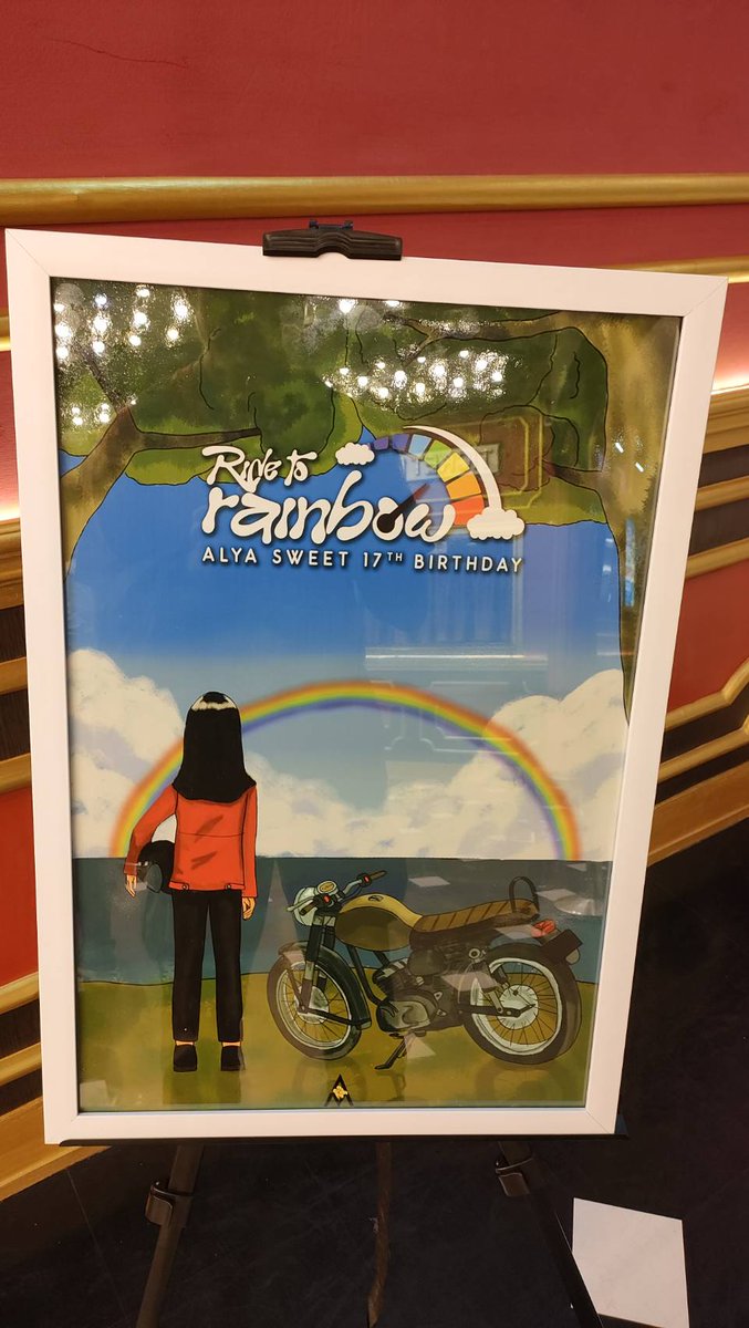 EllatheriaOfc's tweet photo. Hari ini mampir ke project birthday @AA_AlyaJKT48 di depan theater. Project dari kakak kakak @Alamanda_INA
Keren banget project nya sekali lg selamat ulang tahun Alya ๐ฅณ
#RideToRainbow
#AlyaSweet17 https://t.co/XUiGNruehB