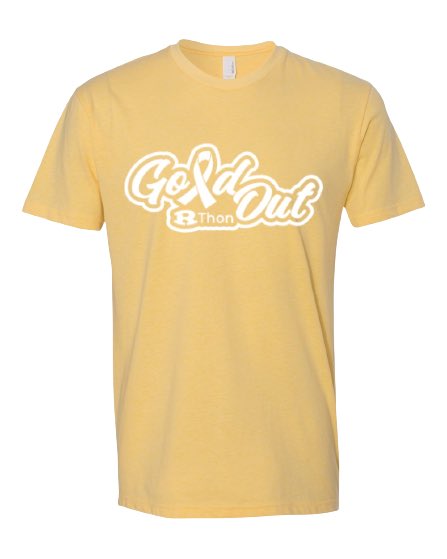 Gold Out shirts on sale now!
Proceeds support CHOP Cancer Center 🎗️#FTK

thelocker.biz