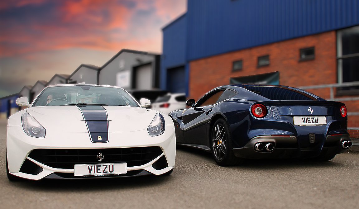 ViezuTech's tweet photo. This #SupercarSunday we ask you, what could be better than one Ferrari in our workshop?  The answer is, of course, TWO Ferarris in our workshop!

#viezu #viezutuning #customtuning #performancetuning #ecutuning #ecuremapping #performancemap #Supercar #Sunday #Modifiedcars https://t.co/1V6rGogzdt