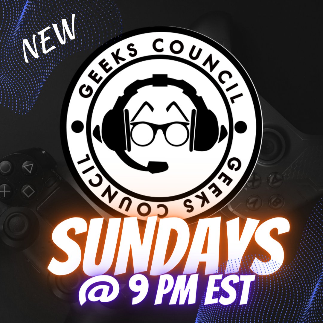 🤓 Join us for a fun-filled live episode of 'Geeks Council,' where we'll be sharing our opinions, playing games, and chatting it up with all of you. 🎮💬
#GeeksCouncil

#GeekTalk #LivePodcast #ChatWithUs #GeekCommunity #PodcastLife #JoinTheDiscussion #NerdAlert #GameOn