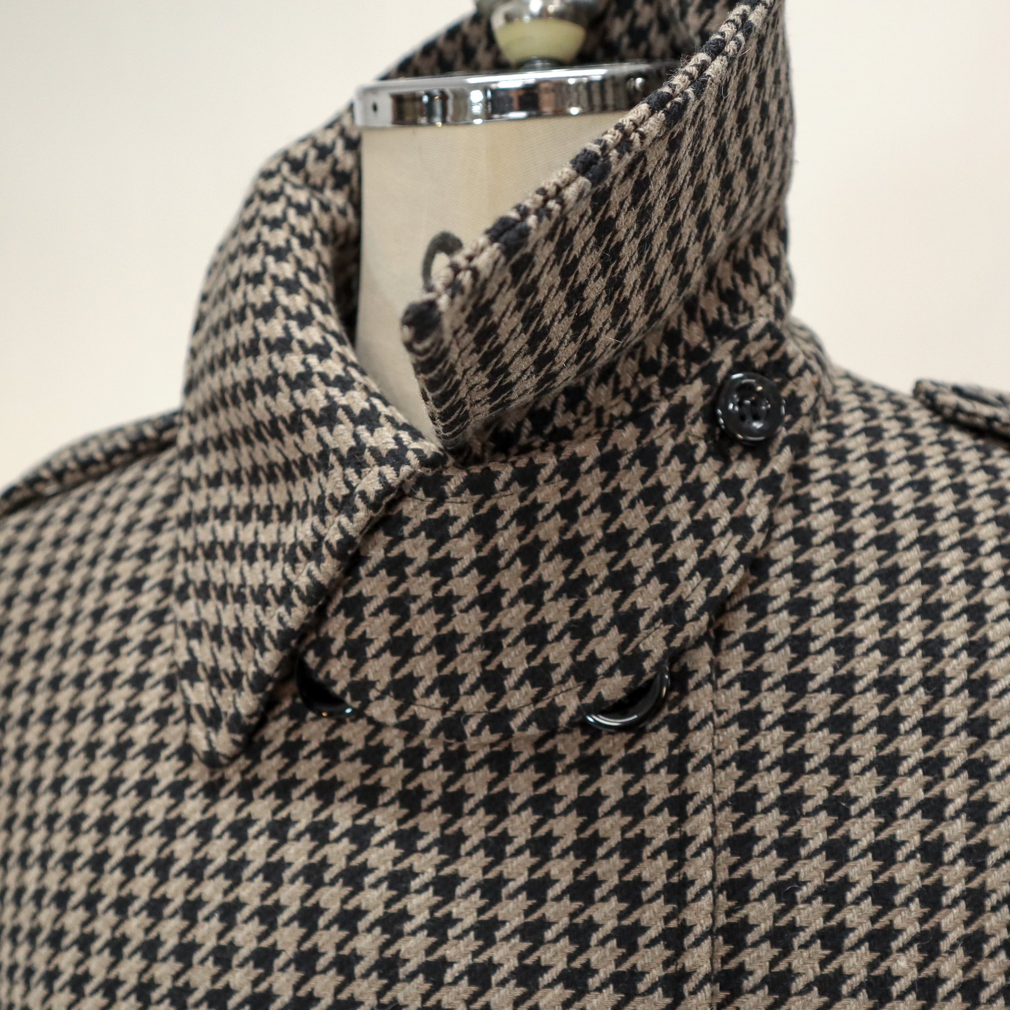 ruimeme houndstooth cropped  jacket