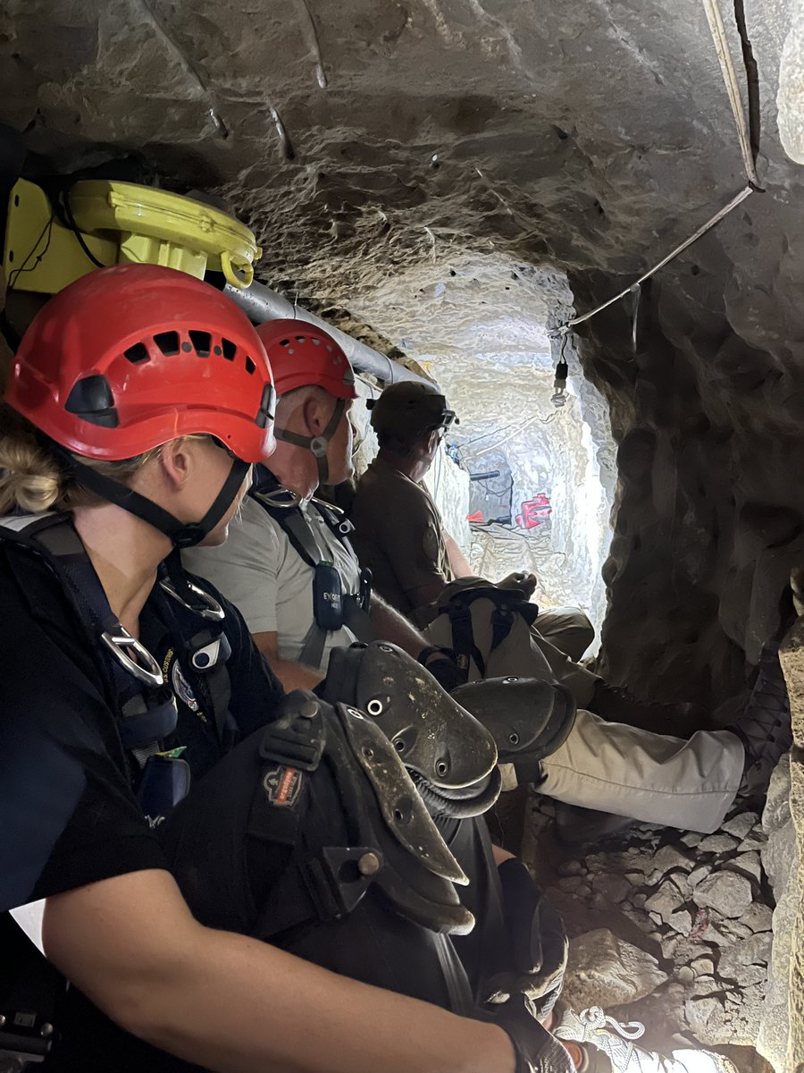 DHS_DepSec's tweet photo. The San Diego Tunnel Task Force has cut off over 80 tunnels that were trafficking drugs &amp; people under the southwest border. They do it through expertise &amp; partnerships among @HSI_HQ, @DEAHQ, @CBP &amp; the U.S. Attorney’s Office. Their heroic work is securing the homeland every day https://t.co/YKtbhlmNvP