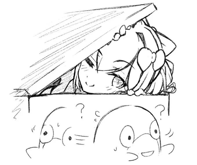 りつぺんとりつきんの日常みたいな漫画かきたかったんですよね 
けしてイヤそうな顔した姫やお風呂シーンが描きたかったわけではないのよ⁉ 