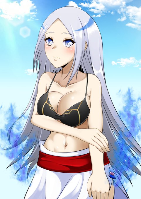 > ウコバクさんの…水着! #odaibako_riot144R https://t.co/59OcNMU0Lr 
晴天下のすずしき炎 