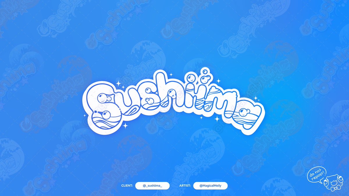 MagicalMeily's tweet photo. 🍣 Vtuber logo design for @_sushiima_
Congratulations on your debut! I can't believe it's been a year since I designed this, time flies! Model art by @/hanadahajime_ ⋆ ALT text in images.
#sushiimart ⋆ #VTuberAssets ⋆ #MeilyDesign https://t.co/brlGj3UhVg