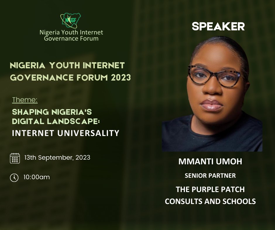 Meet our Speaker!

Mmanti Umoh is an Education Management Consultant and Policy Development Expert with a passion for maximizing human creative potential and restoring confidence in public leadership. She has a proven track record of success in leading and implementing...