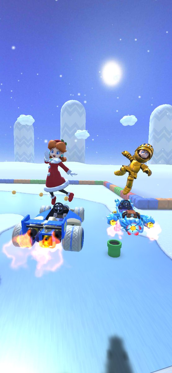 AlvinSa50495218's tweet photo. Penguin Toad, Rosalina Aurora, Peach and Daisy on the SNES Vanilla Lake 1
#MKTPerfectShot #toad #penguintoad #rosalina #princessrosalina #peach #princesspeach #daisy #princessdaisy #luigi #supermario #supermariobros #mariobros #smb #mariokart #mariokarttour #mkt #nintendo https://t.co/zbiPVQ9MNk