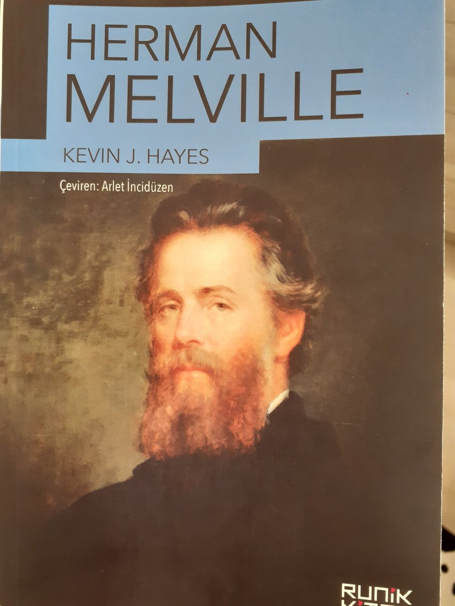Kısa sayılabilir (200 sayfa) ama noksansız, akıcı, Melville'in hayatı ve edebiyatı üzerine yazılmış tertemiz biyografi. Okuduk, istifade ettik.
#HermanMelville