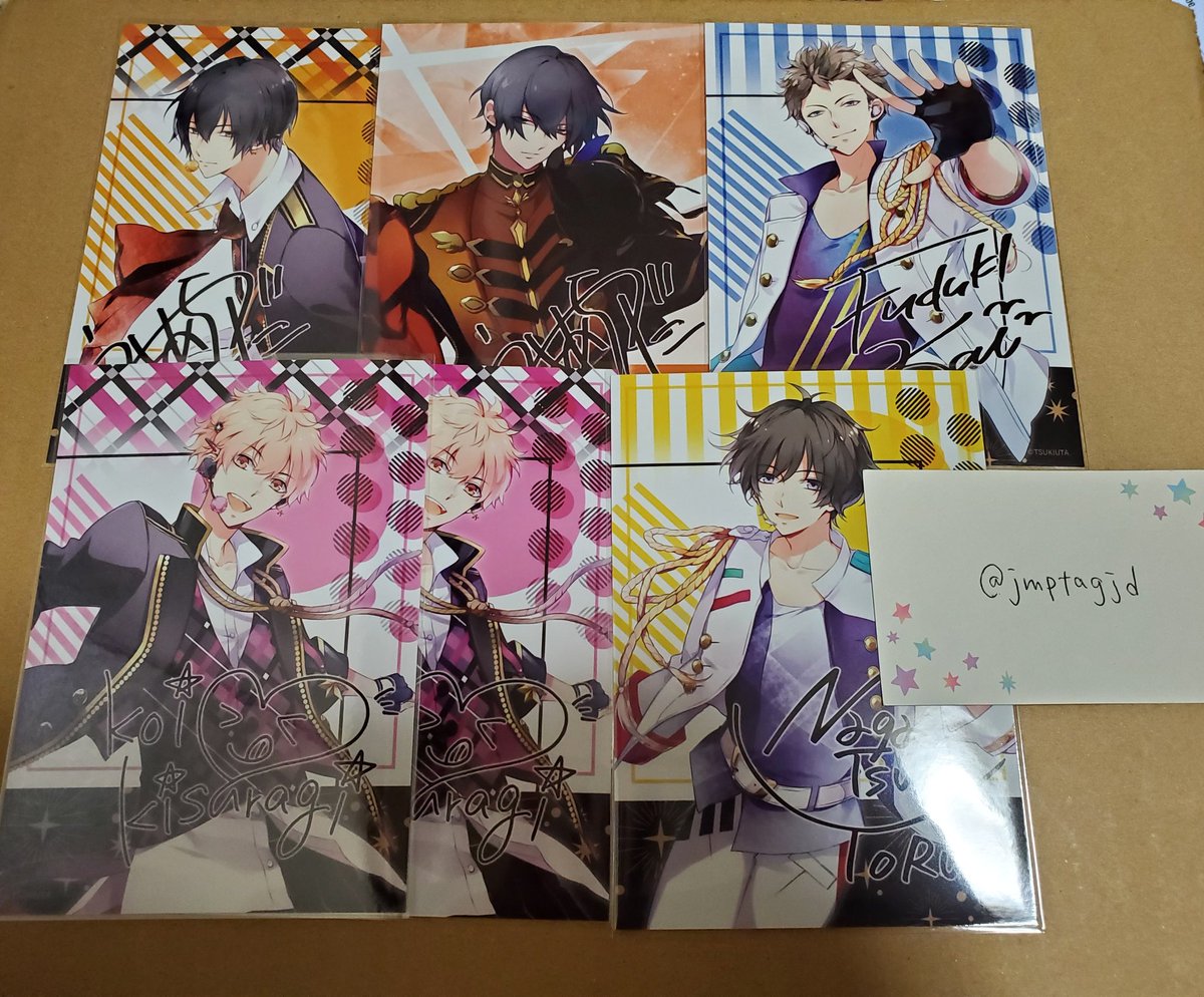 ツキウタ。 アニバーサリーブロマイド 直筆 淡い花-nielitexams.com