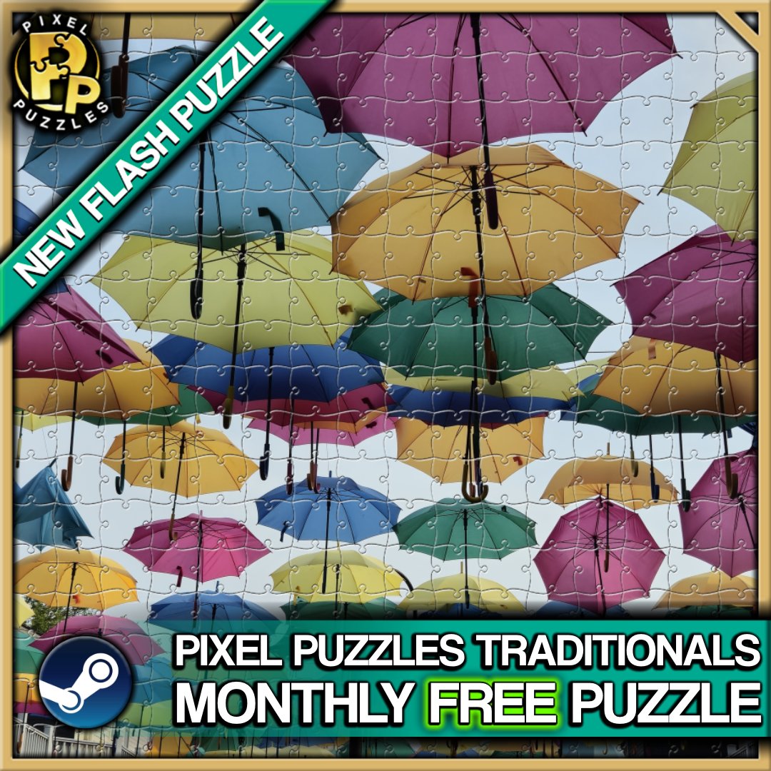 🧩Pixel Puzzles Traditionals 🧩

 FREE Monthly Flash Puzzle! 

store.steampowered.com/app/1058200 

#pixelpuzzles #puzzles #jigsawpuzzle #jigsaw #jigsawpuzzles #jigsawlover #puzzletime #puzzleaddict #puzzlesofinstagram #puzzling