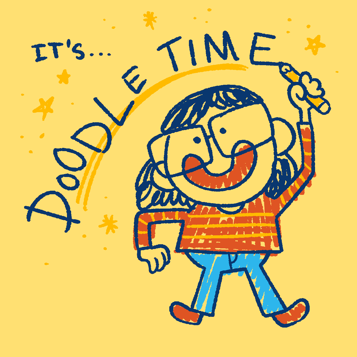 I've been wanting to reconnect with the things I love to draw, so I made a little game! Check it out for free!