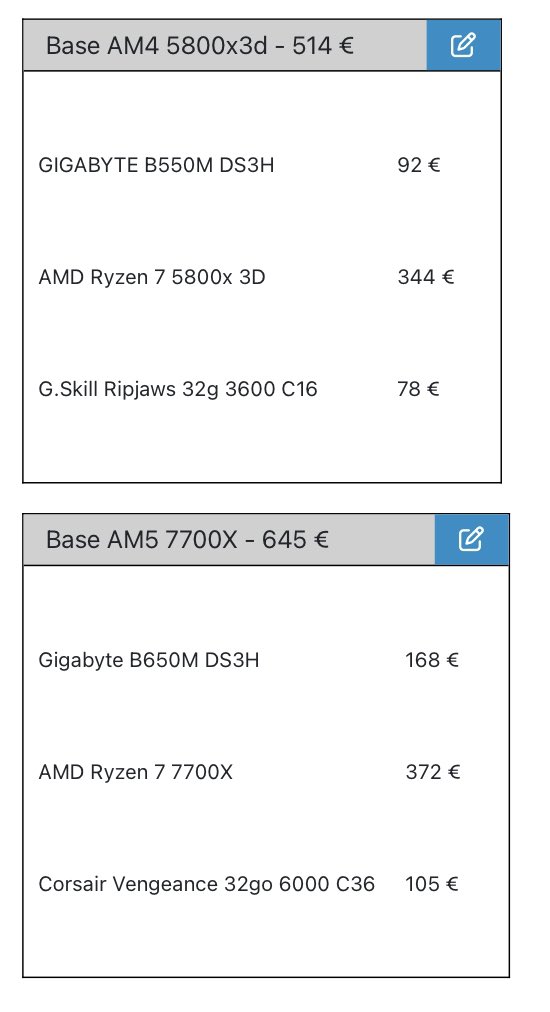 MonPetitPC's tweet photo. Le dilemme des monteurs de PC …
Vous avez 4h !
#amd #ds3h #gaming #cartemere https://t.co/RBekiba4ci